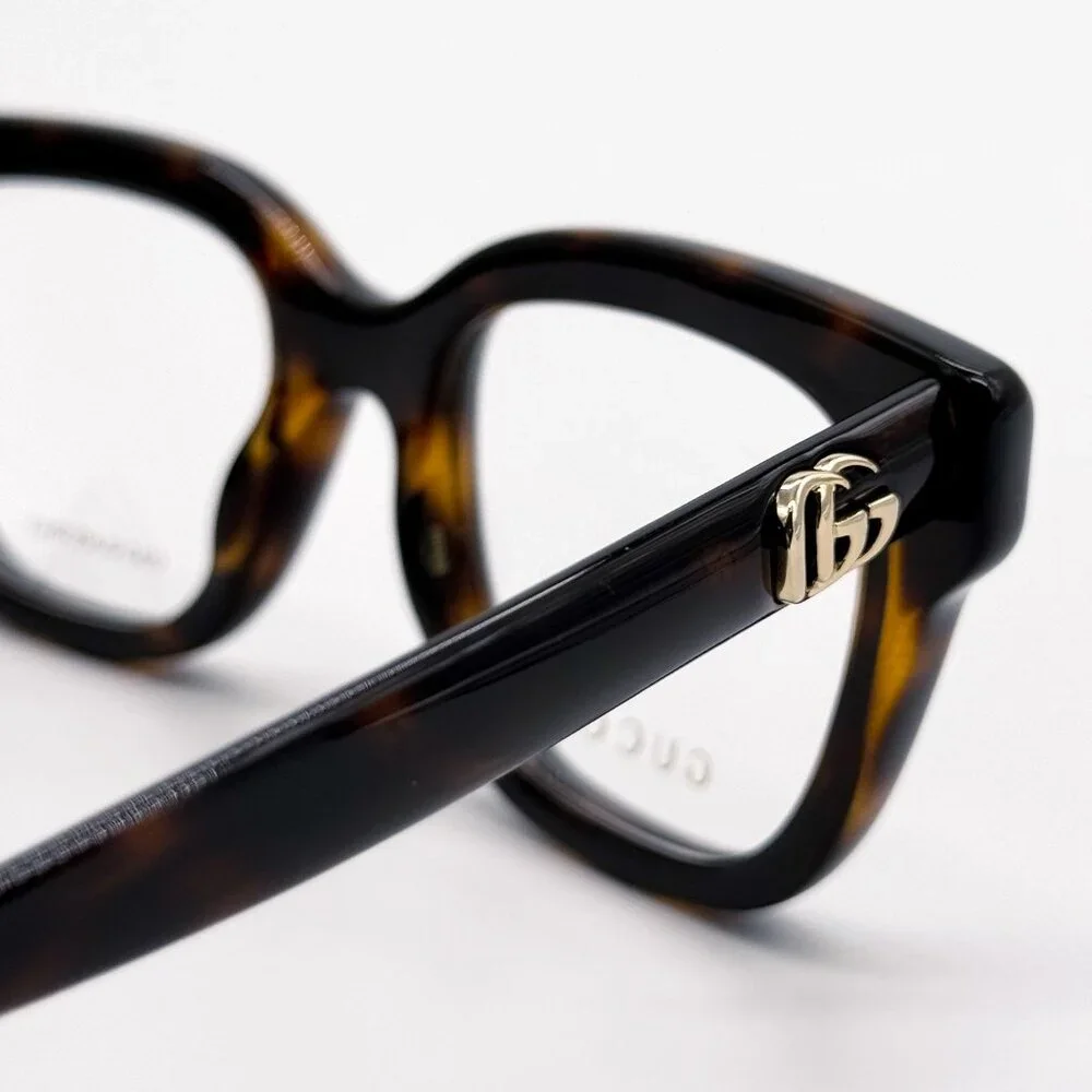 NEW GUCCI GG1831O 006 HAVANA BROWN WOMEN EYEGLASSES GUCCI